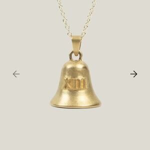 Brand New Official Taylor Swift SPEAK NOW TV XIII Bell Necklace 18k Gold Plated